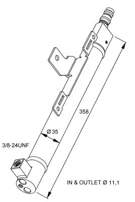 Осушитель кондиционера NRF 33305