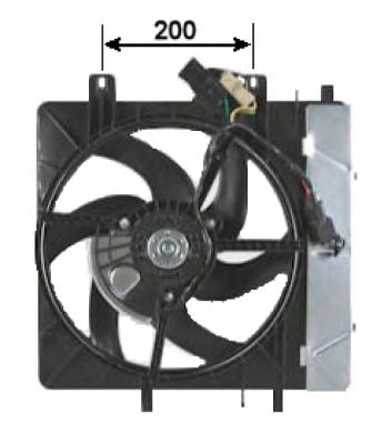 Вентилятор охлаждения NRF 47335