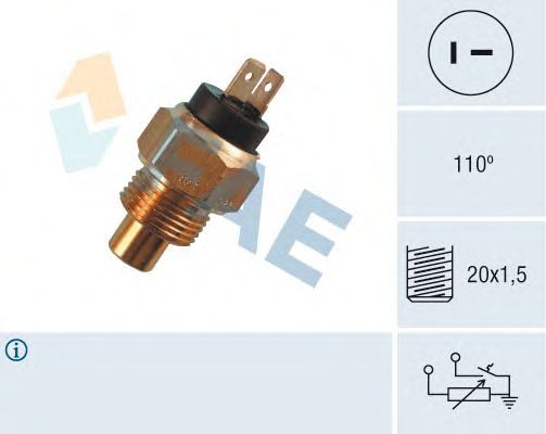 Датчик температуры охлаждающей жидкости FAE 34270