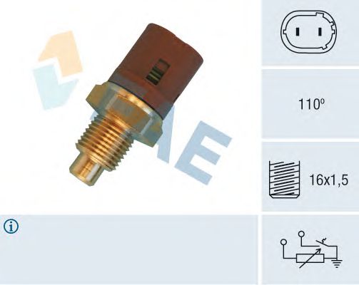 Датчик температуры охлаждающей  жидкости FAE 34450