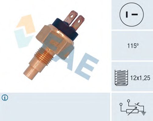 Датчик температуры охлаждающей жидкости FAE 34470