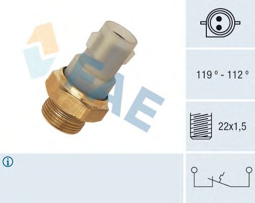 Датчик включения вентилятора FAE 37700