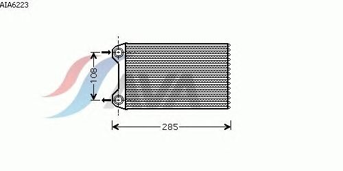 Радиатор отопителя AVA QUALITY COOLING AIA6223