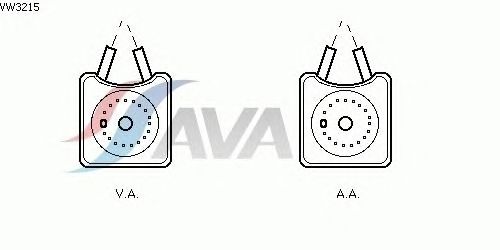Масляний радіатор AVA QUALITY COOLING VW3215