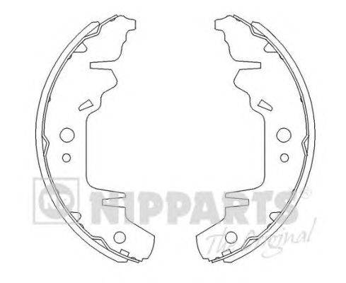 Тормозные колодки NIPPARTS J3500310