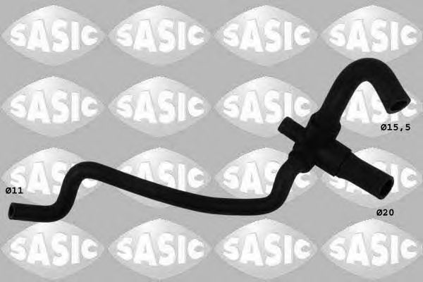 Шланг радіатора SASIC 3404020