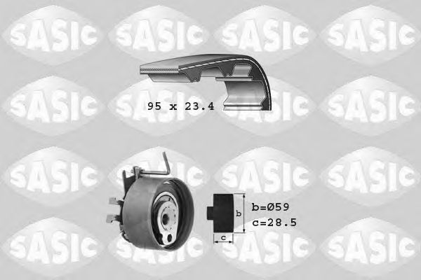 Комплект ременя ГРМ SASIC 1754009