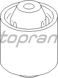 Сайлентблок рычага TOPRAN 111 986