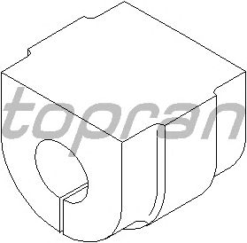Опора, стабилизатор TOPRAN 500 327