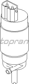Насос омывателя фар TOPRAN 500 554