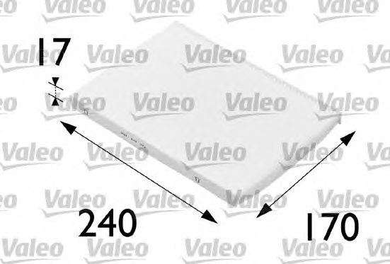 Фильтр салона VALEO 698689