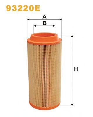 Воздушный фильтр WIX FILTERS 93220E