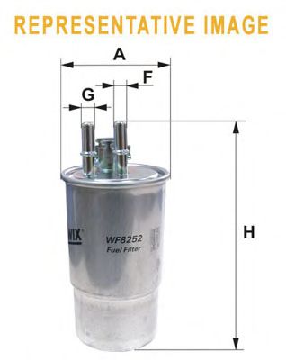 Топливный фильтр WIX FILTERS WF8399