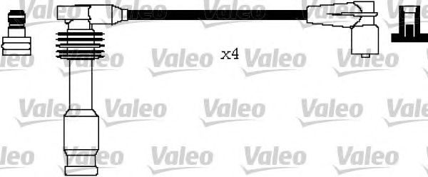 Комплект високовольтних проводів VALEO 346213