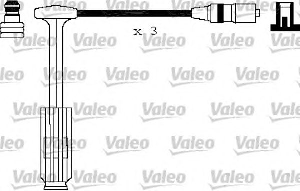 Комплект високовольтних проводів VALEO 346146