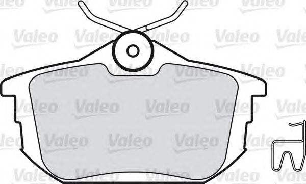 Тормозные колодки VALEO 598319