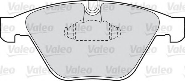 Тормозные колодки VALEO 598410