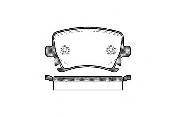Тормозные колодки WOKING P11313.00