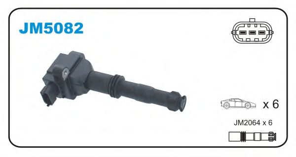 Катушка зажигания JANMOR JM5082