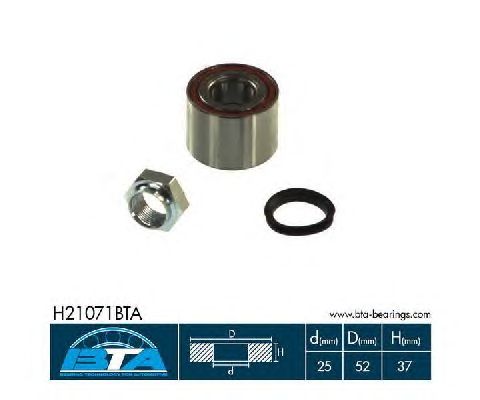 Ступичный подшипник BTA H21071BTA