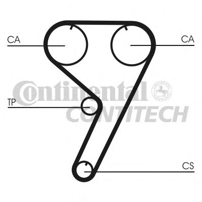 Ремінь ГРМ CONTITECH CT770