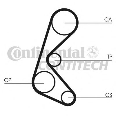 Ремень ГРМ CONTITECH CT964