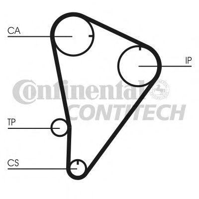 Ремінь ГРМ CONTITECH CT601