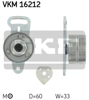 Натяжной ролик ремня ГРМ SKF VKM 16212