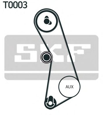 Комплект ремня ГРМ SKF VKMA 02140