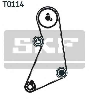 Комплект ременя ГРМ SKF VKMA 01021