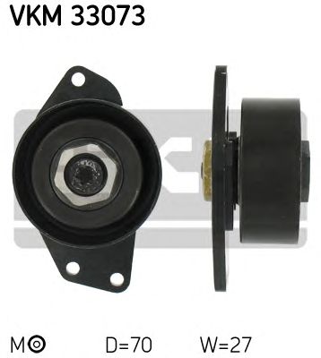 Натяжной ролик поликлинового ремня SKF VKM 33073