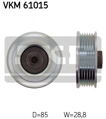 Направляющий / паразитный ролик поликлинового ремня SKF VKM 61015