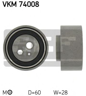 Натяжний ролик ременя ГРМ SKF VKM 74008
