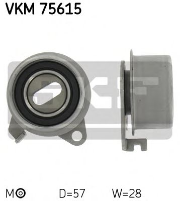 Натяжной ролик ремня ГРМ SKF VKM 75615