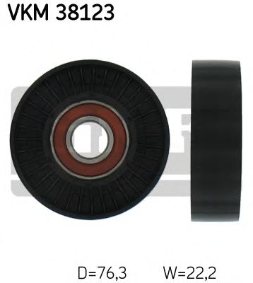 Натяжной ролик поликлинового ремня SKF VKM 38123