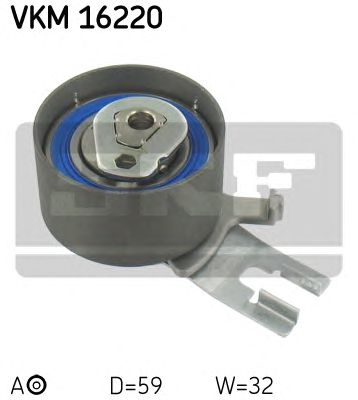 Натяжной ролик ремня ГРМ SKF VKM 16220