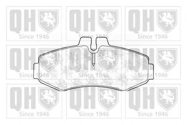 Тормозные колодки QUINTON HAZELL BP1096