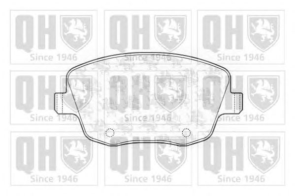 Тормозные колодки QUINTON HAZELL BP1336