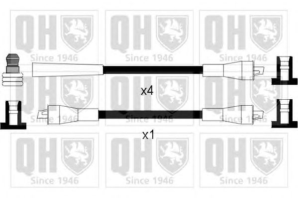 Комплект високовольтних проводів QUINTON HAZELL XC564