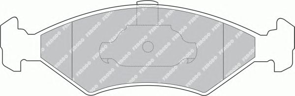 Тормозные колодки FERODO FDB1081