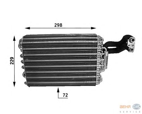 Испаритель кондиционера HELLA 8FV 351 210-091