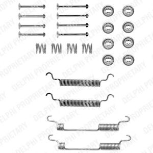 Монтажный комплект тормозных колодок DELPHI LY1005