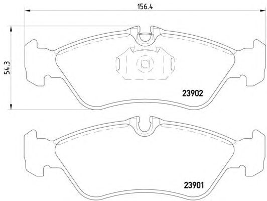 Тормозные колодки HELLA 8DB 355 014-401