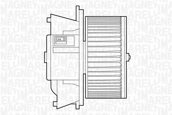 Вентилятор салону MAGNETI MARELLI 069412504010