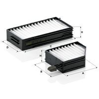 Фильтр салона MANN CU 21 002-2