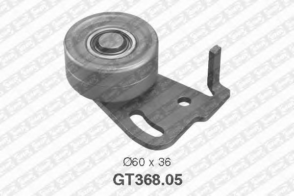 Натяжний ролик ременя ГРМ SNR GT368.05
