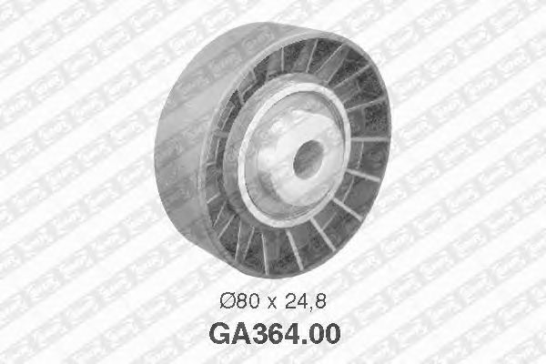Натяжной ролик поликлинового ремня SNR GA364.00
