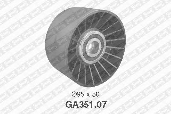 Направляющий / паразитный ролик поликлинового ремня SNR GA351.07