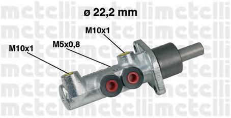 Главный тормозной цилиндр METELLI 05-0354