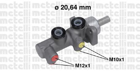 Главный тормозной цилиндр METELLI 05-0696